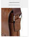 Men’s Business Satchel Bag – Slim PU Leather Shoulder Bag SF