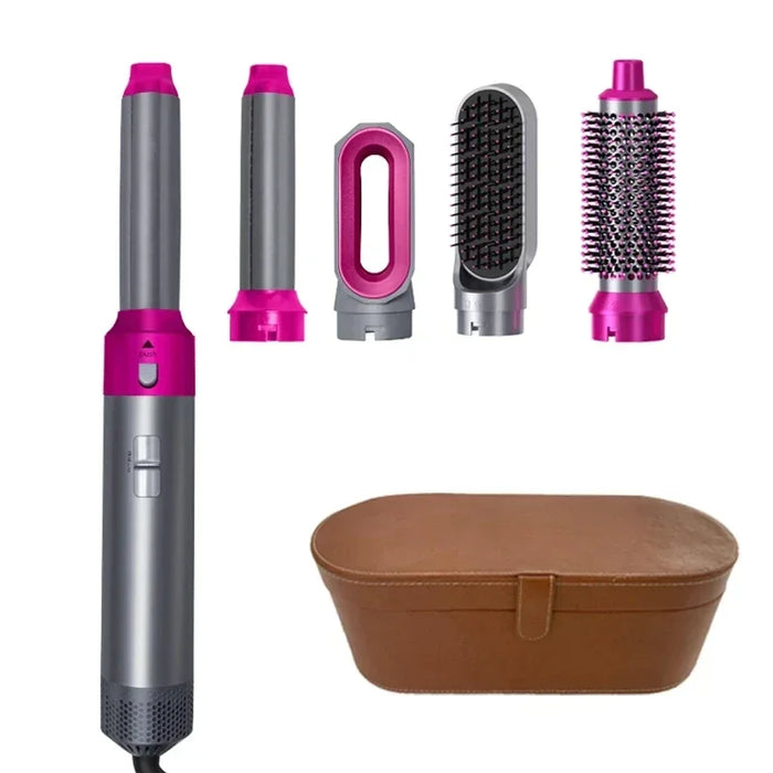 5-in-1 Hair Dryer Brush – Versatile Styling with Ionic & Infrared Technology