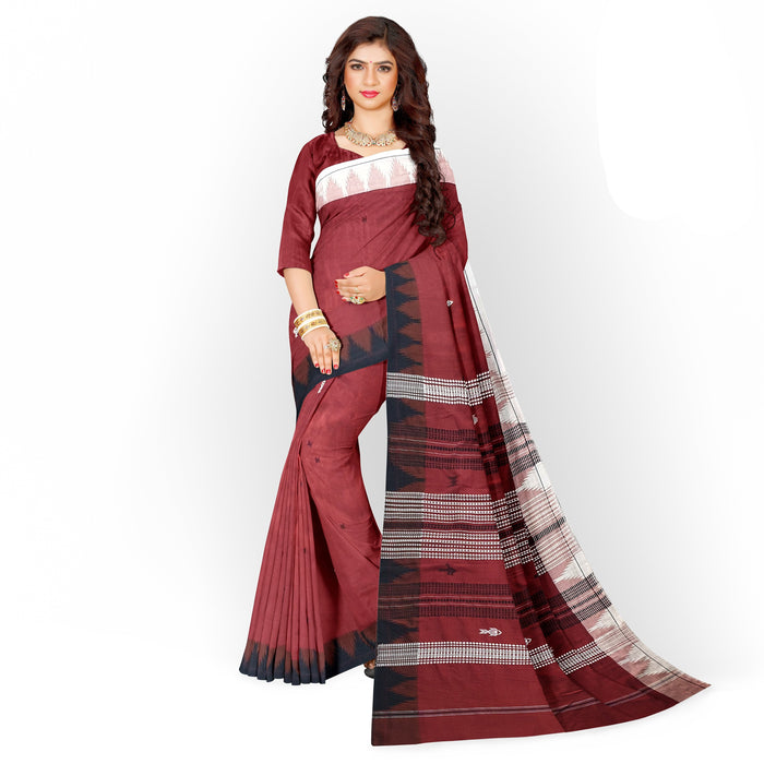 Kotpad Handloom Saree – Eco-Friendly Tribal Motifs in Cotton & Tussar Silk