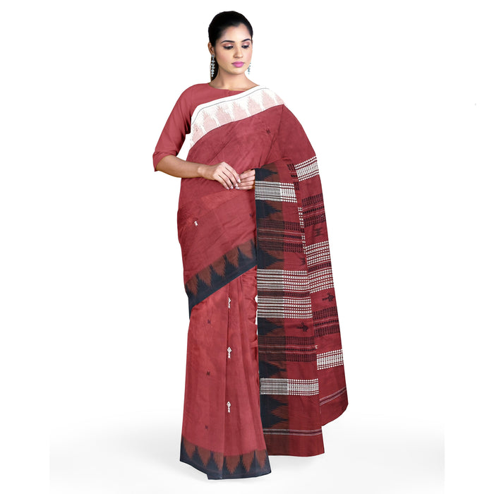 Kotpad Handloom Saree – Eco-Friendly Tribal Motifs in Cotton & Tussar Silk