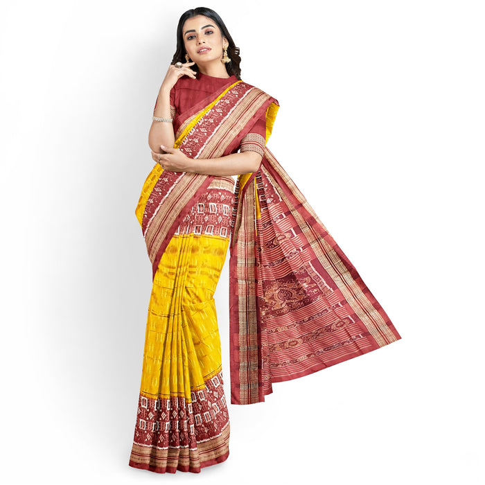 Sambalpuri Saree – Authentic Ikat Weave with GI Certification