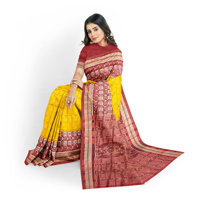 Sambalpuri Saree – Authentic Ikat Weave with GI Certification