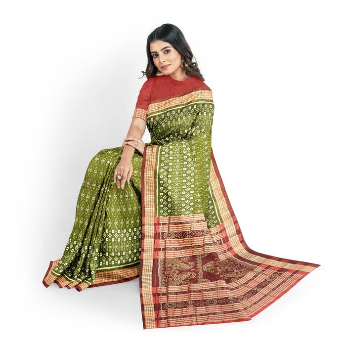 Sambalpuri Saree – Handwoven Ikat with GI Tag