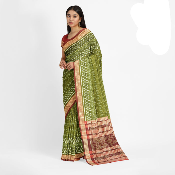 Sambalpuri Saree – Handwoven Ikat with GI Tag
