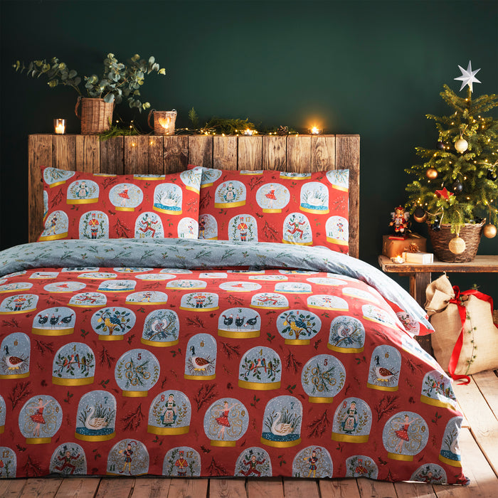 Furn Twelve Days of Christmas Festive Duvet Cover Set