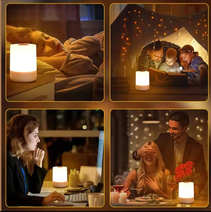 Night Lamp – Touch Control & Rechargeable LED