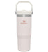 30oz Flip Straw Tumbler – Leakproof Vacuum Insulated Travel Mug with Handle