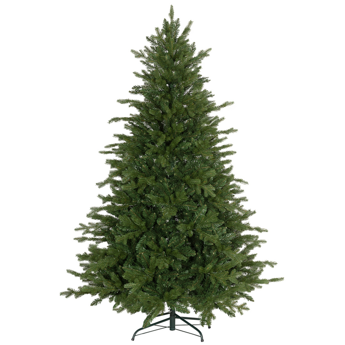 5ft realistic artificial Christmas tree with full green branches for indoor decoration