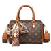 Luxurious PU crossbody shoulder handbag in baguette style, with adjustable strap, ideal for travel and daily use.