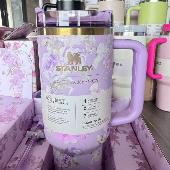 40oz Love Shack Fancy Quencher H2.0 - Premium Gift Packaging - School Holiday Deal