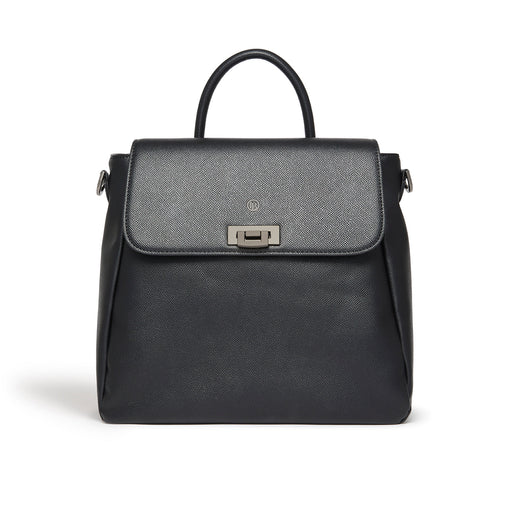  Zuri Black Vegan Backpack with Multiway Straps and Recycled Interiors
