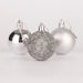 Christmas Baubles Hanging Decoration Shiny Glitter Balls Xmas Tree Ornament 50Mm