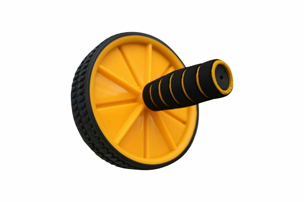 Ab Roller Wheel Pull Exercise Stretch Waist Abdominal Slimming Fitness Gym