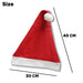 10 Pack Xmas Hats Christmas Hats Adult Party Fancy Dress Santa Decorations Bulk