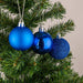 Christmas Baubles Hanging Decoration Shiny Glitter Balls Xmas Tree Ornament 50Mm