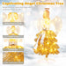 1.57M Lighted Christmas Angel Tree with Hands Clasped in Prayer