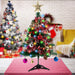 60Cm Desktop Mini Small Christmas Tree with LED Lights Table Top Xmas Tree Decor