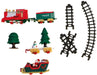 Christmas 3 Carriages Xmas Train Set Plays Jingle Bells & Working Headlights