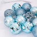 100 Christmas Baubles Tree Hanging Balls Xmas Party Beads Ornament Mixed Sizes