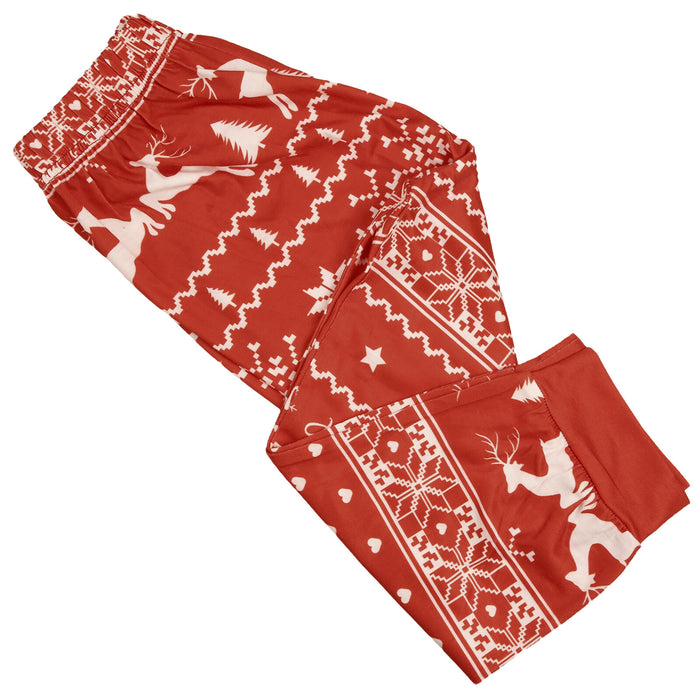 UK Family Matching Christmas Pyjamas Adult Kids Xmas Nightwear Pajamas Pjs Set