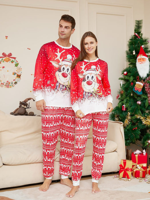 Family Matching Christmas Pyjamas Adult Kids Xmas Nightwear Pajamas Pjs Set NEW