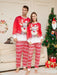 Family Matching Christmas Pyjamas Adult Kids Xmas Nightwear Pajamas Pjs Set NEW