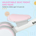 AIYAPLAY Kids Balance Bike for 1-3 Years Old with Adjustable Seat, Pink - Samanta Factory