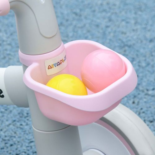 AIYAPLAY Kids Balance Bike for 1-3 Years Old with Adjustable Seat, Pink - Samanta Factory