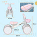 AIYAPLAY Kids Balance Bike for 1-3 Years Old with Adjustable Seat, Pink - Samanta Factory