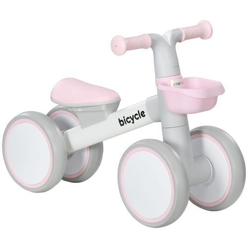 AIYAPLAY Kids Balance Bike for 1-3 Years Old with Adjustable Seat, Pink - Samanta Factory