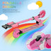 Scooter for Kids Ages 3-7 W/ Lights Music Adjustable Height Folding Frame - Pink - Samanta Factory
