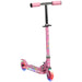 Scooter for Kids Ages 3-7 W/ Lights Music Adjustable Height Folding Frame - Pink - Samanta Factory