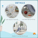 AIYAPLAY Space-Themed Slide and Swing Set for Kids, Swing Slide Basketball Hoop - Samanta Factory