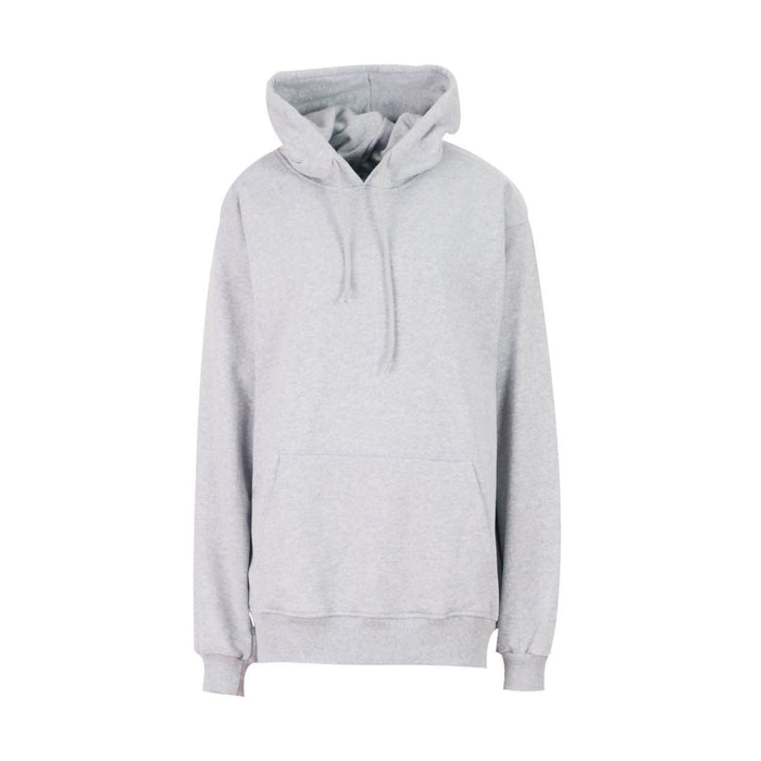 Grey Oversized Boyfriend Hoodie - Samanta Factory