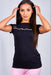 Black Sweet But Psycho Tee - Samanta Factory