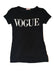 Black Vogue T Shirt - Samanta Factory