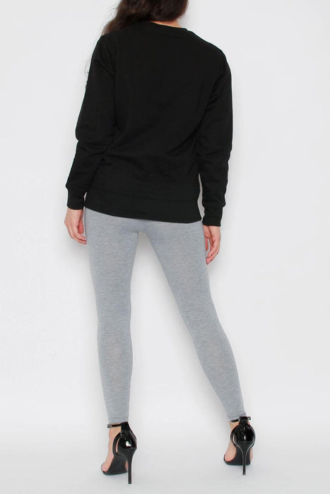 Light Grey Leggings - Samanta Factory
