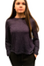 Bell Sleeve Light Knit  Low Crop Top - Samanta Factory