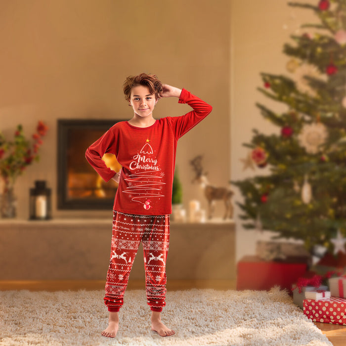 UK Family Matching Christmas Pyjamas Adult Kids Xmas Nightwear Pajamas Pjs Set