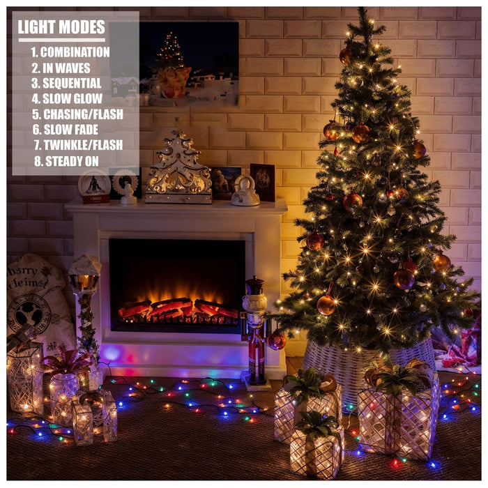 Battery Operated Fairy Lights with Timer Christmas Tree Indooroutdoor Xmas Decor