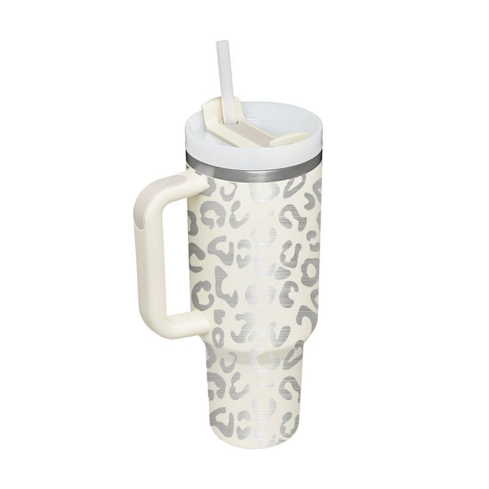40oz Insulated Stainless Steel Tumbler – Leak-Proof Travel Mug for Hot & Cold Drinks