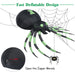 Inflatable Halloween Spide with LED Lights and Powerful Blower
