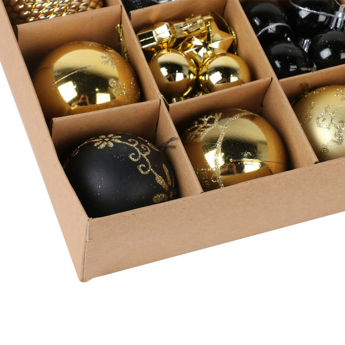 44X Large Christmas Baubles Xmas Tree Balls Decor Party Wedding Ornament Gift UK