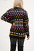 New Ladies Womens Santa Xmas Christmas Novelty Fairisle Retro Jumper Sweater