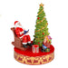 Christmas LED Santa Decoration Light up Xmas Ornament Sitting Figure Home Decor