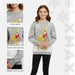 Christmas Jumper Kids Girls Baby Deer Novelty Xmas Knitted Jumper Warm Sweater