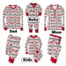 2025 Christmas Pyjamas Family Matching Adult Kids Xmas Nightwear Pajamas Pjs Set