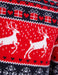 Kids Girls Christmas Jumper Snow Reindeer Nordic Fairisle Xmas Sweater Novelty