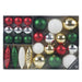 31 Pc Christmas Tree Decoration Baubles Set Shatterproof Ornament Xmas Festive