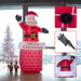 7Ft Inflatable Christmas Santa Claus Xmas Decoration LED Lights Holiday Blow Up